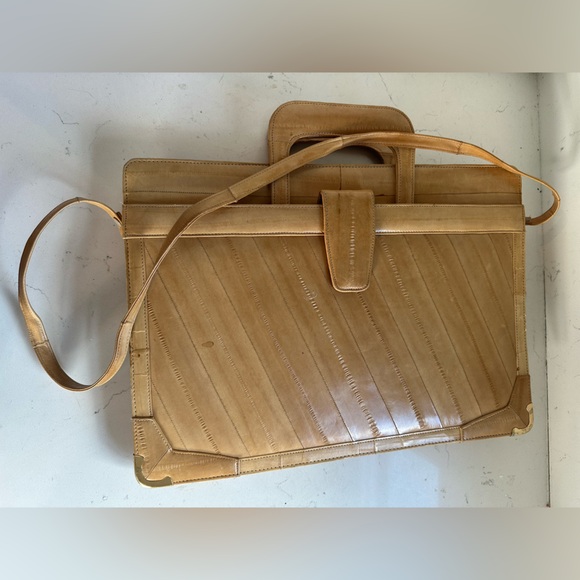 Handbags - Genuine‎ EEL SKIN shoulder bag
